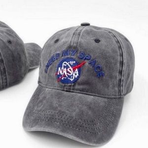 🔥Gray NASA Dad Hat🔥
